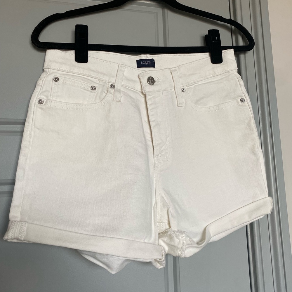 NWOT White Jean Short